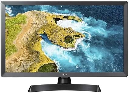 LG 24TQ510S-PZ - Monitor Smart TV de 24'' HD, amplio ángulo de visión, LED con Profundidad de Color, WebOS22, Asistentes de Voz (ThinQ, Google y ALEXA), Compatible con apps de Cloud Gaming: Stadia [Cl